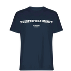 Huddersfield Giants t-shirt – navy men's t-shirt with white Huddersfield Giants letters and Players Couture logo on the chest