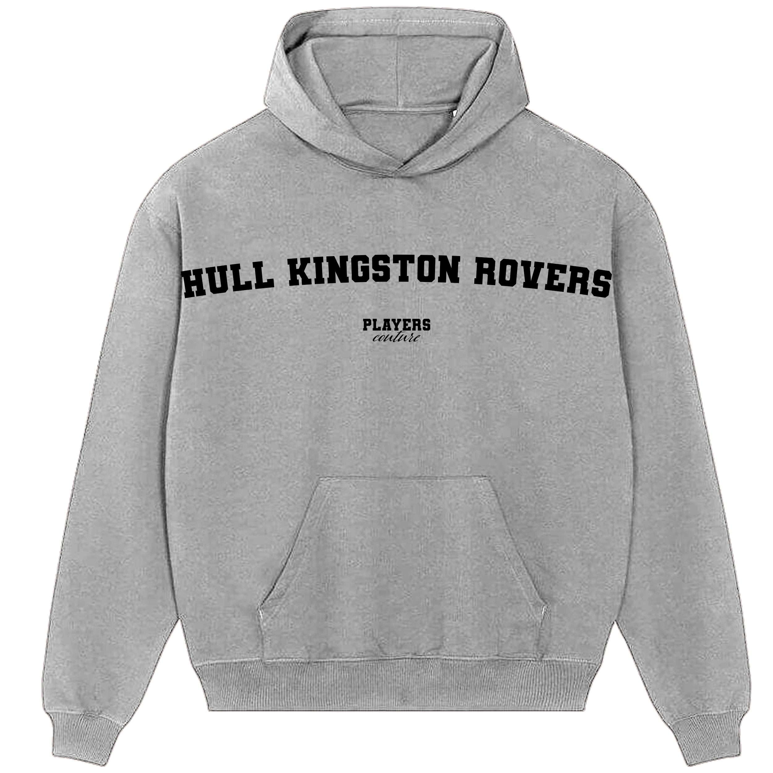 Hull Kingston Rovers Players Couture Men's Casual Hoodie Gray