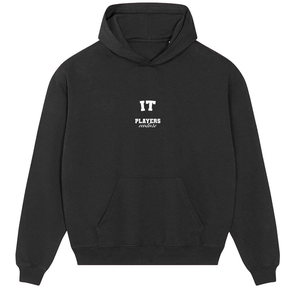 IT Players Couture Men's Casual Hoodie Black