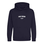 Ian Rush hoodie – navy kids' hoodie with white Ian Rush letters and Players Couture logo on the chest