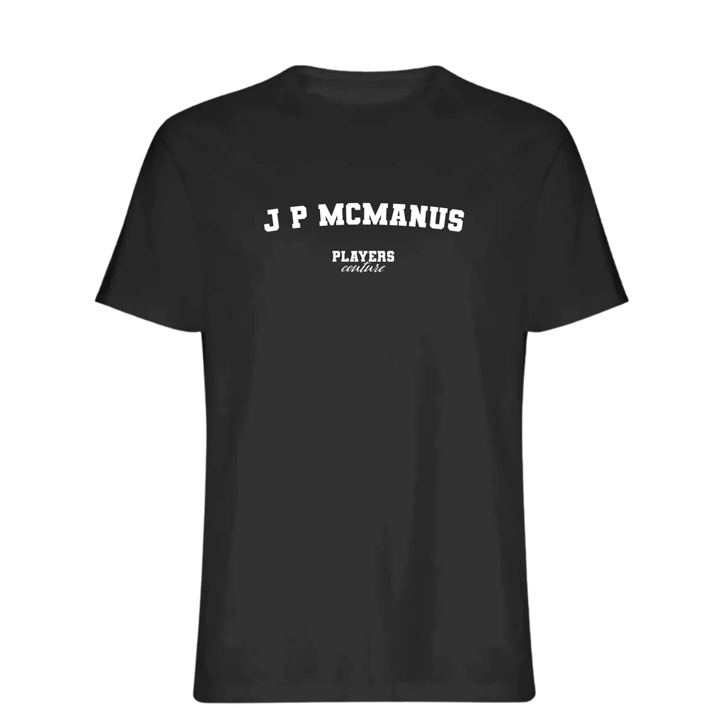 JP McManus Players Couture Men's T-Shirt Black