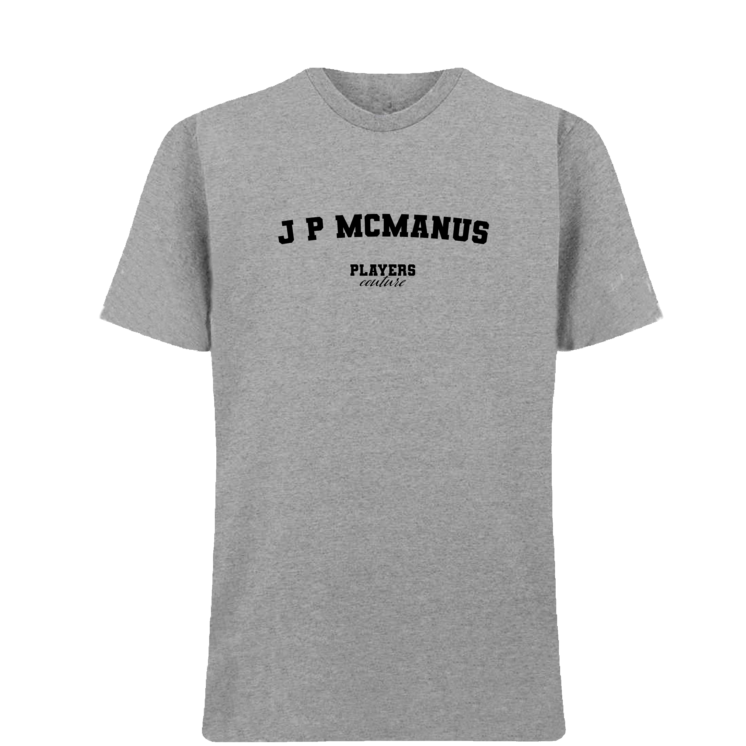JP McManus Players Couture Men's T-Shirt Gray