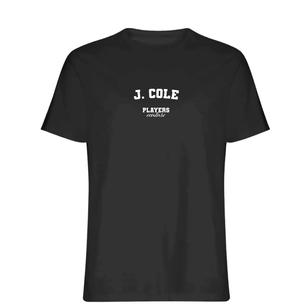 J. Cole Players Couture Mens T-Shirt Black