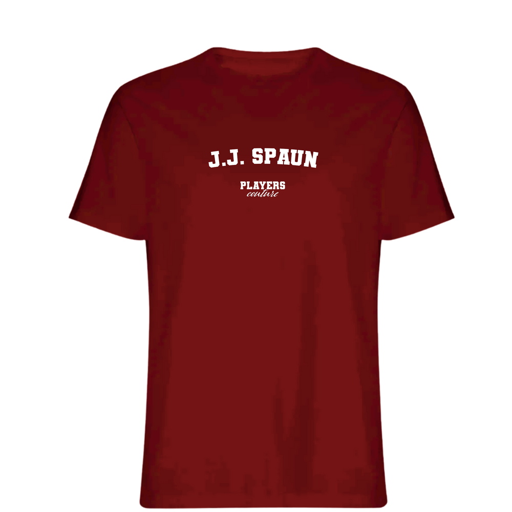 J.J. Spaun Players Couture Men's T-Shirt Red