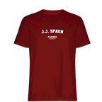 J.J. Spaun Players Couture Men's T-Shirt Red