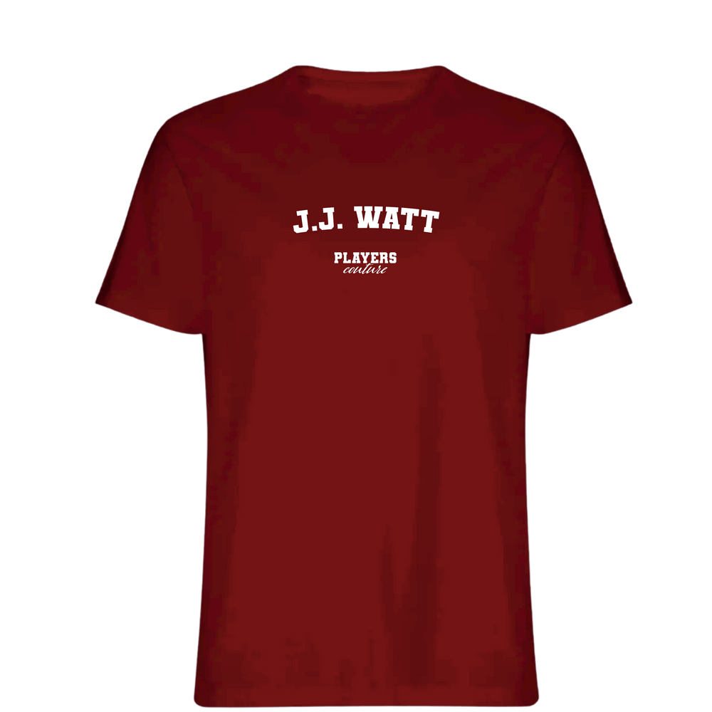 J.J. Watt Players Couture Mens T-Shirt Red