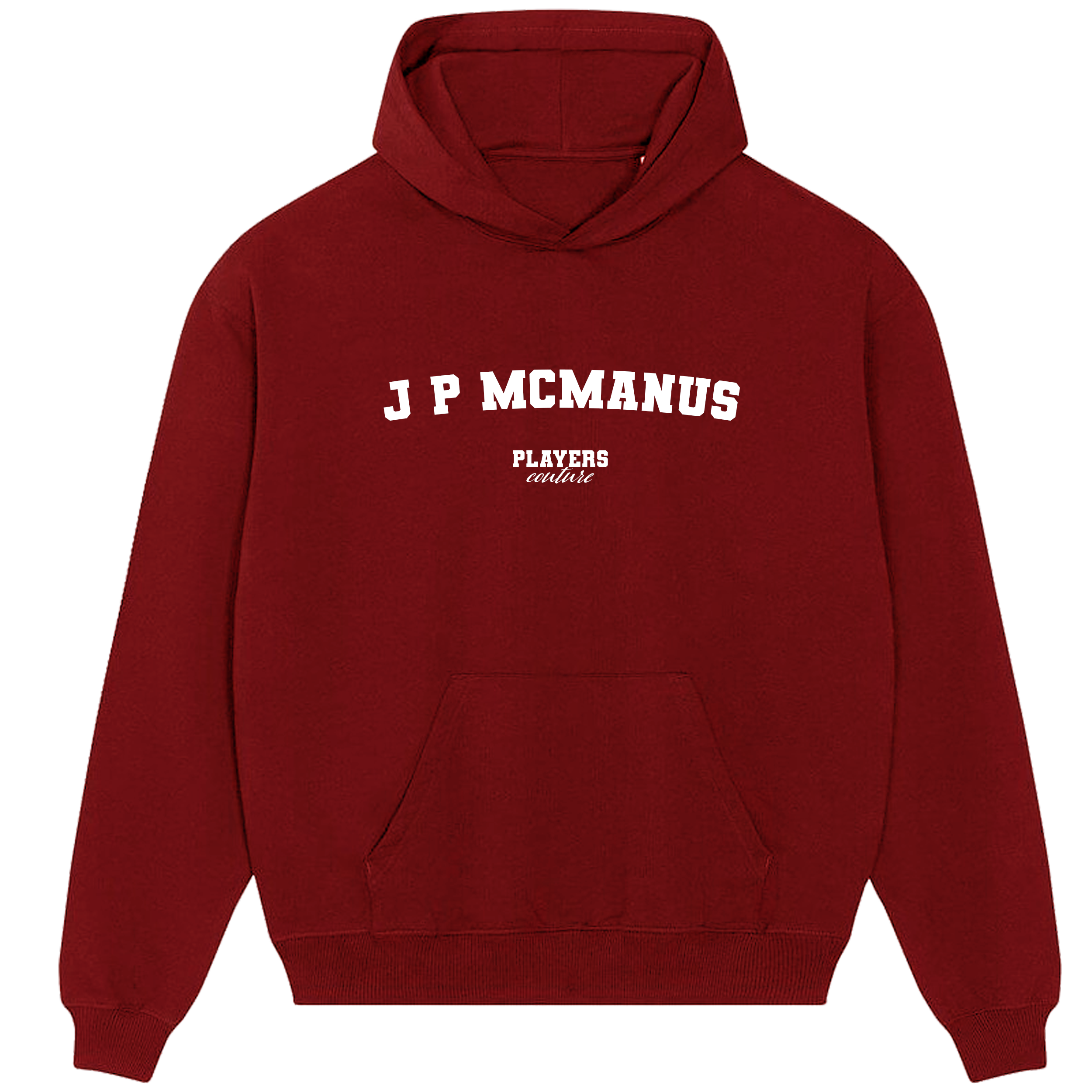 JP McManus Players Couture Men's Casual Hoodie Red