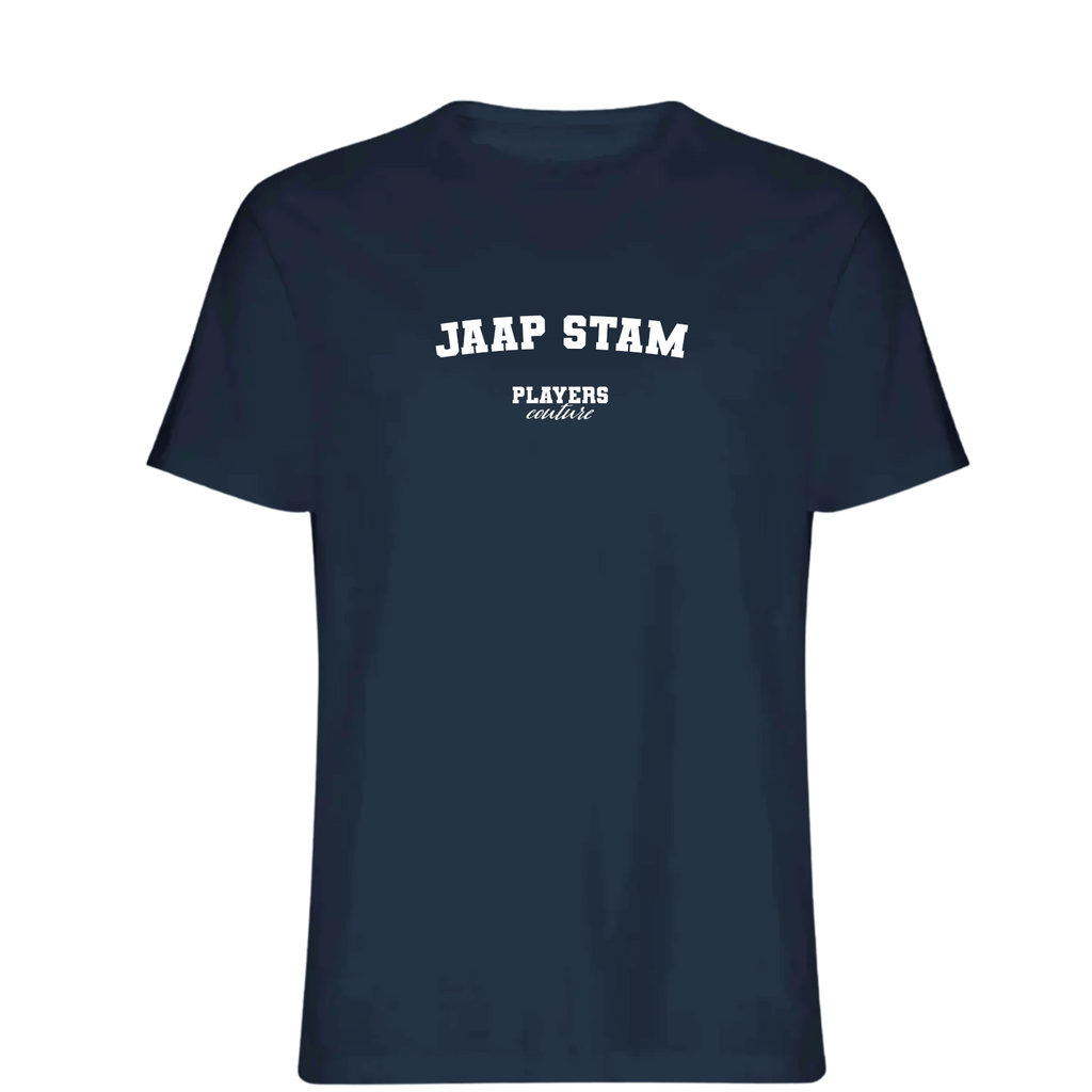 Jaap Stam Players Couture Mens T-Shirt Navy