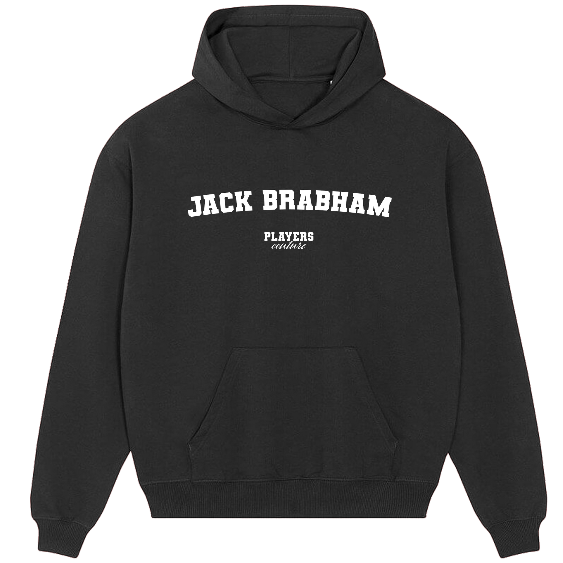 Jack Brabham Players Couture Men's Casual Hoodie Black