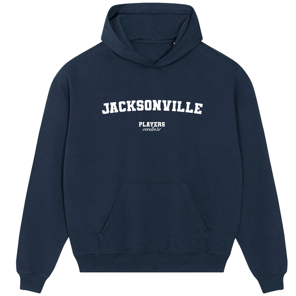 Jacksonville Players Couture Men's Casual Hoodie Navy