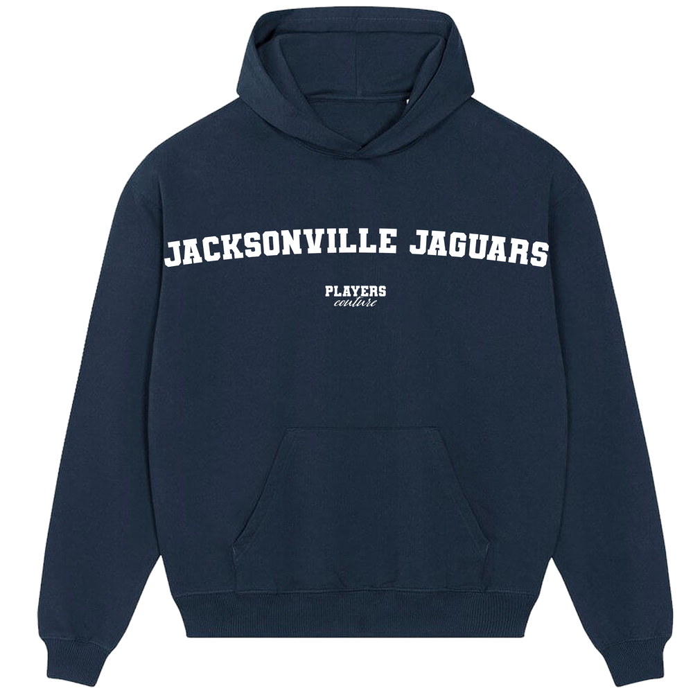 Jacksonville Jaguars Players Couture Men's Casual Hoodie Navy