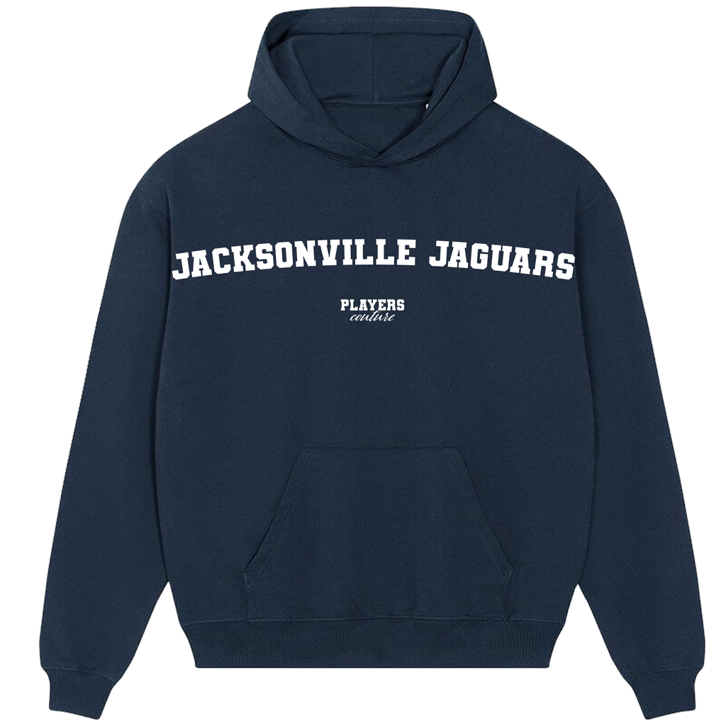 Jacksonville Jaguars Players Couture Men's Casual Hoodie Navy