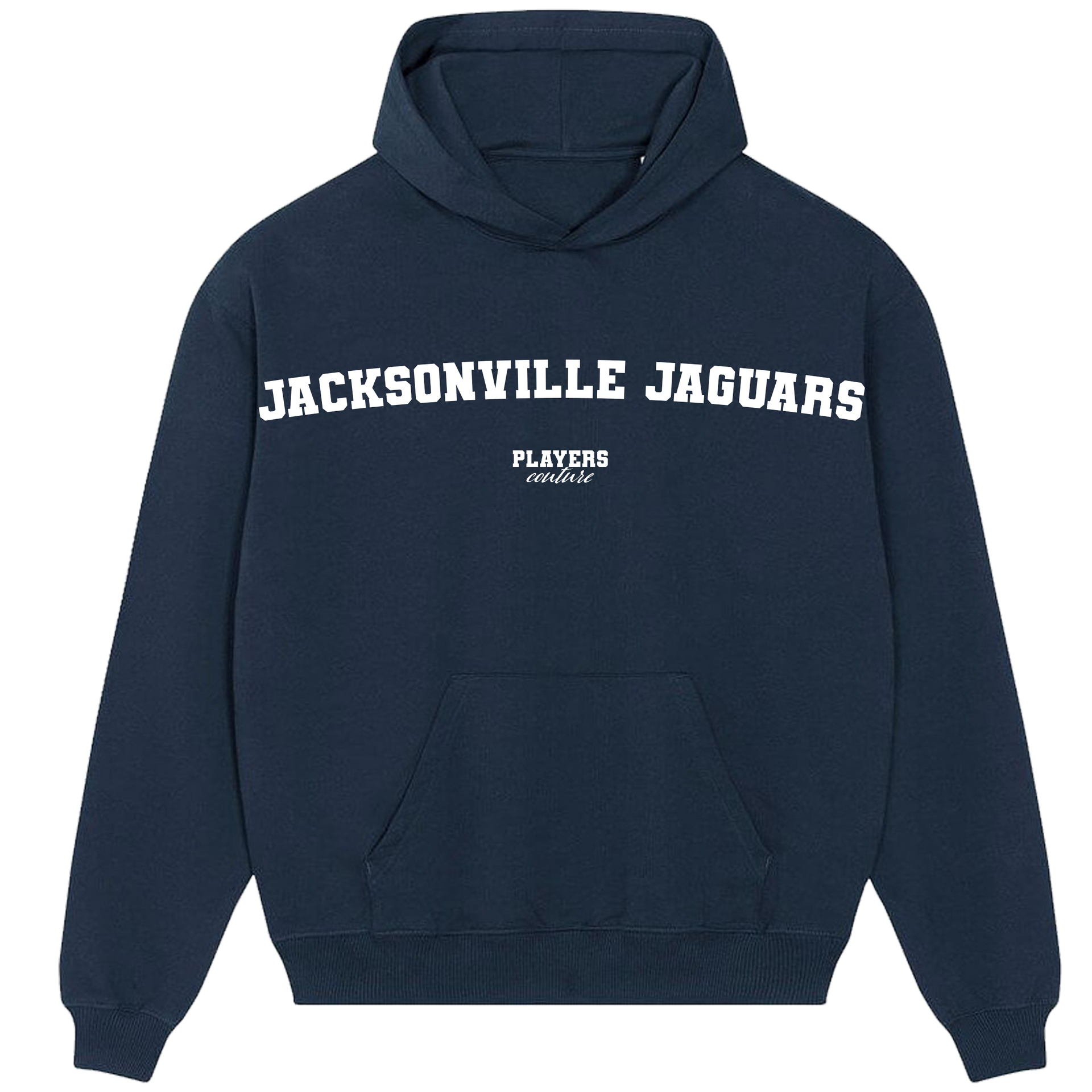 Jacksonville Jaguars Players Couture Men's Casual Hoodie Navy