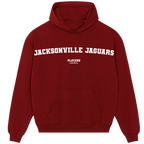 Jacksonville Jaguars Players Couture Men's Casual Hoodie Red