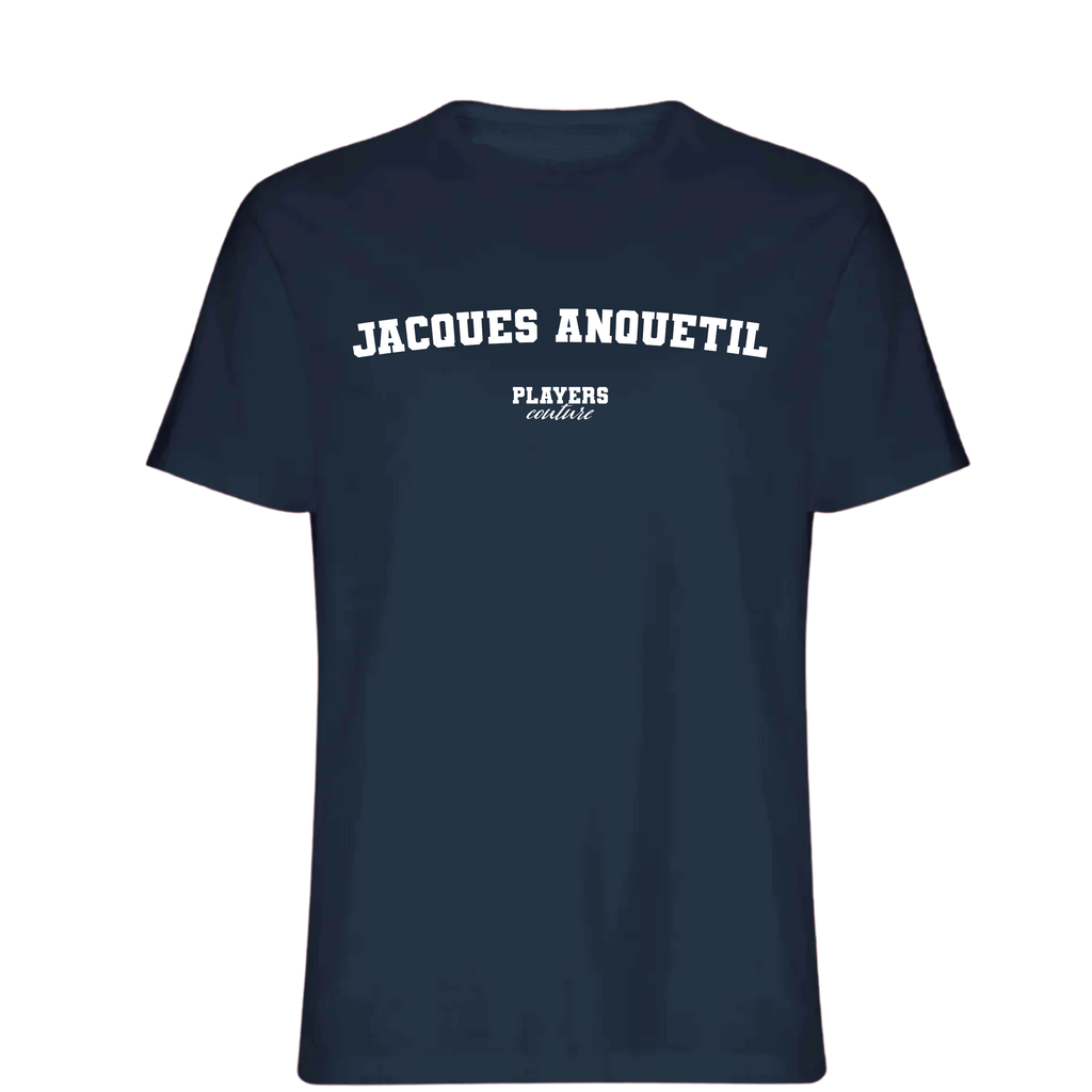 Jacques Anquetil Players Couture Men's T-Shirt Navy