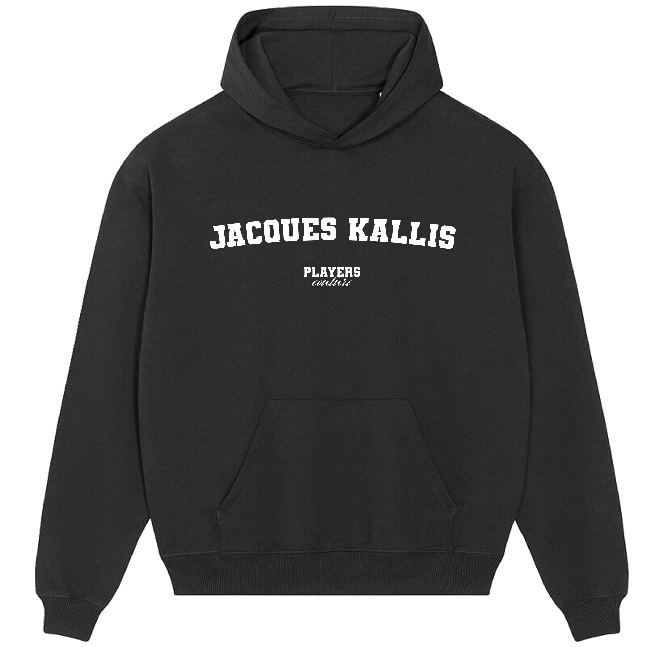 Jacques Kallis Players Couture Men's Casual Hoodie Black