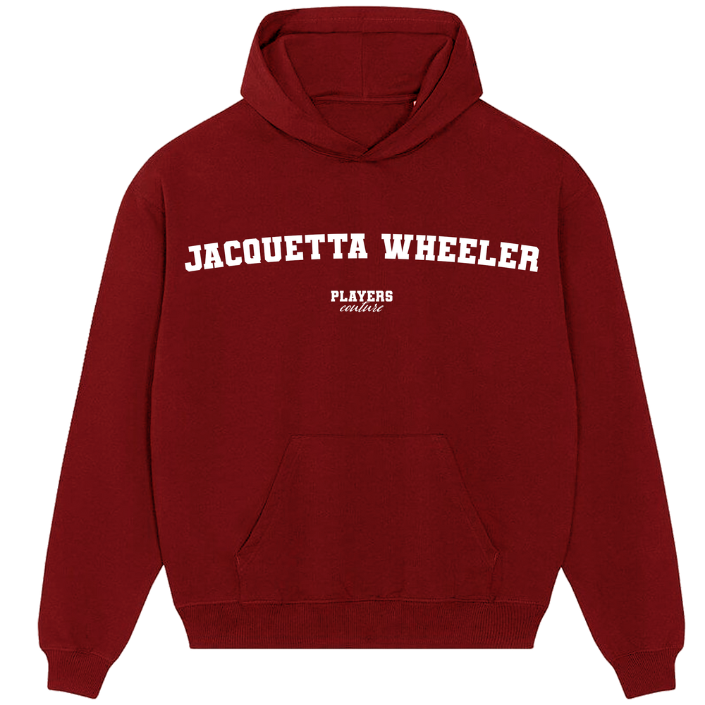 Jacquetta Wheeler Players Couture Men's Casual Hoodie Red