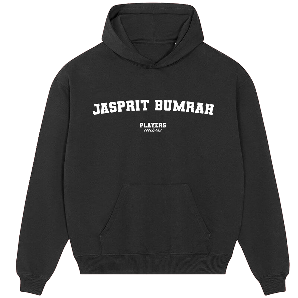 Jasprit Bumrah Players Couture Men's Casual Hoodie Black