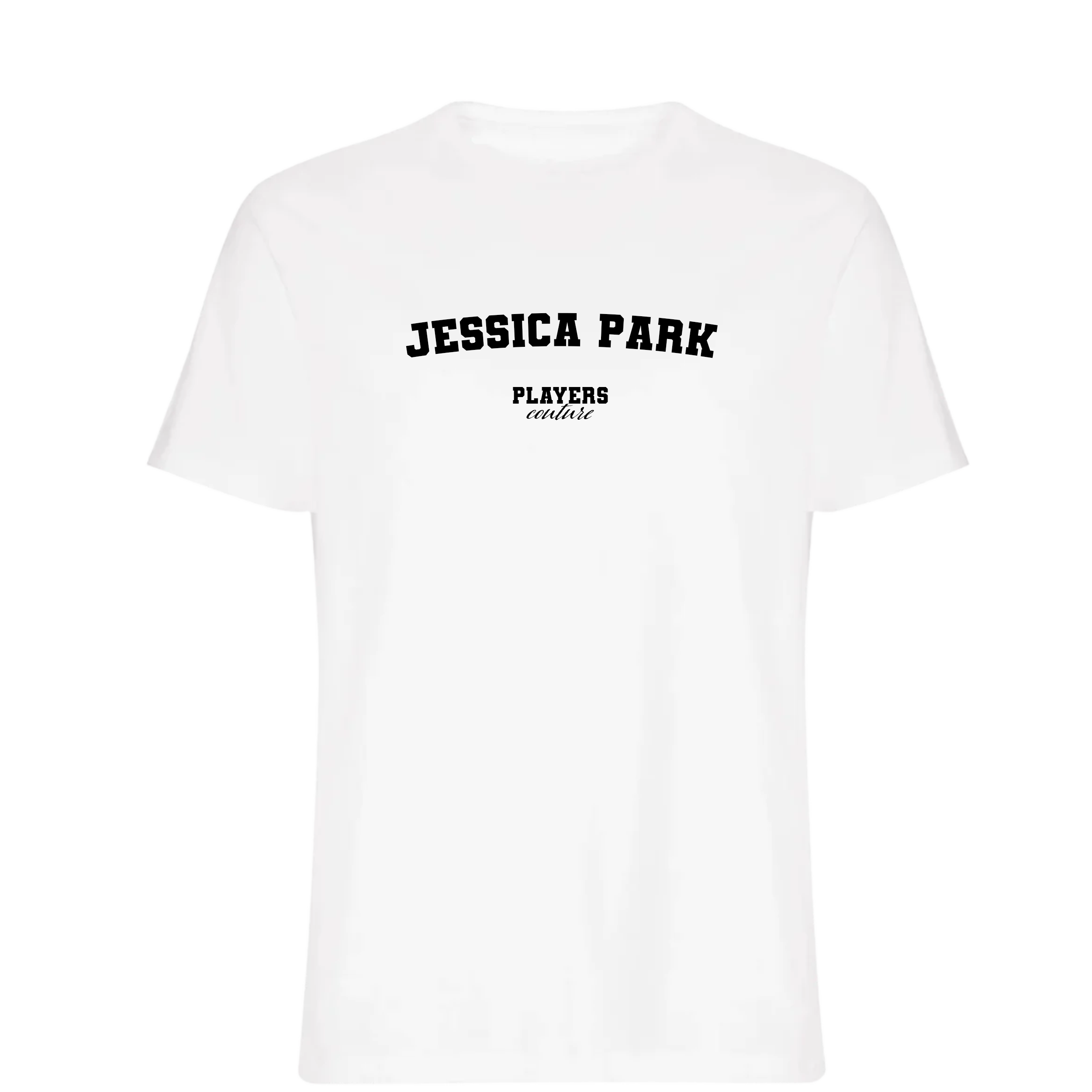 Jessica Park Players Couture Mens T-Shirt White