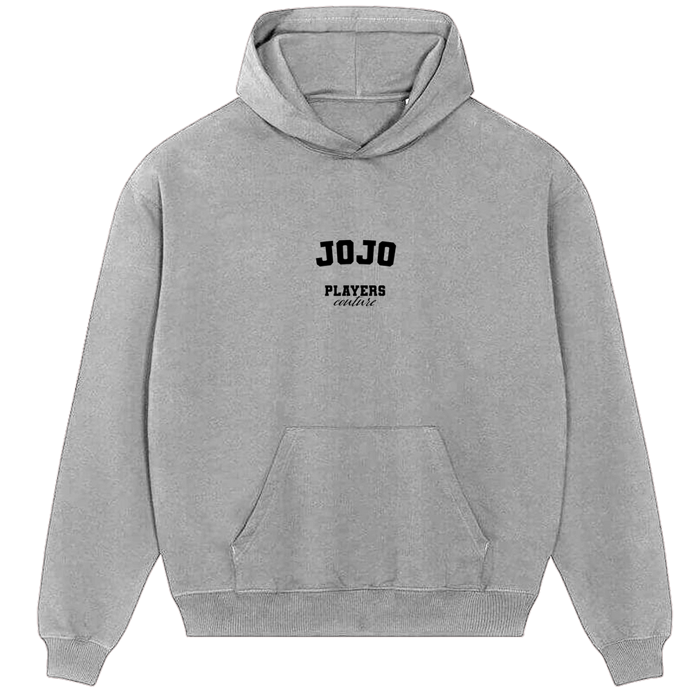 JoJo Players Couture Men's Casual Hoodie Gray