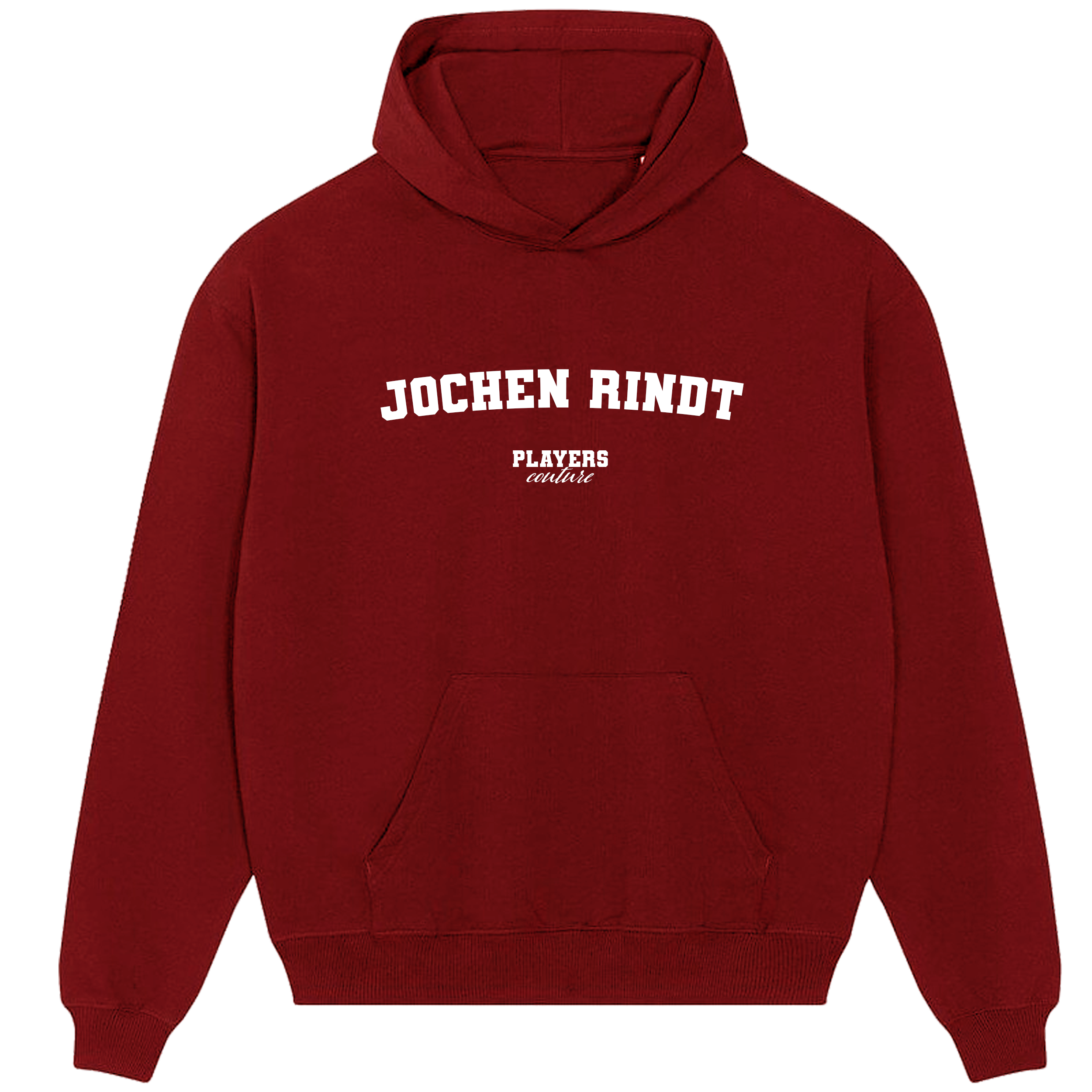 Jochen Rindt Players Couture Men's Casual Hoodie Red