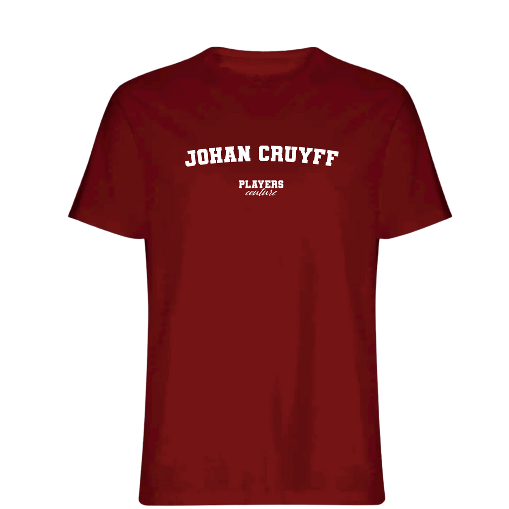 Johan Cruyff Players Couture Mens T-Shirt Red