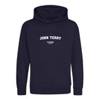 John Terry hoodie – navy kids' hoodie with white John Terry letters and Players Couture logo on the chest