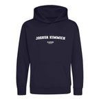 Joshua Kimmich hoodie – navy kids' hoodie with white Joshua Kimmich letters and Players Couture logo on the chest