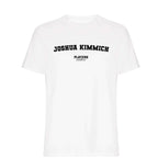 Joshua Kimmich men's T-shirt in white with bold name lettering