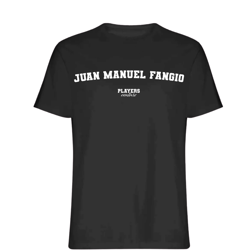 Juan Manuel Fangio Players Couture Men's T-Shirt Black