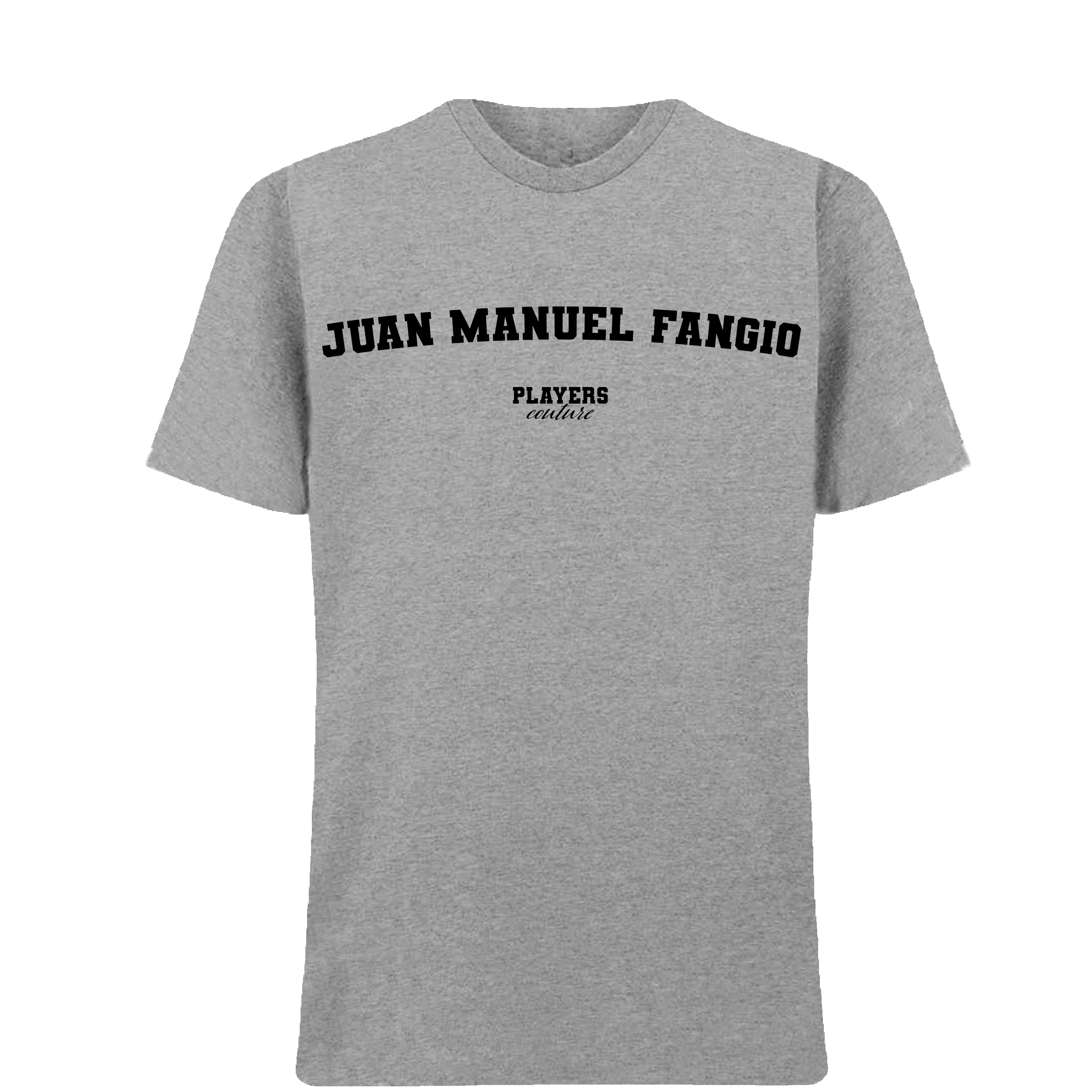 Juan Manuel Fangio Players Couture Men's T-Shirt Gray