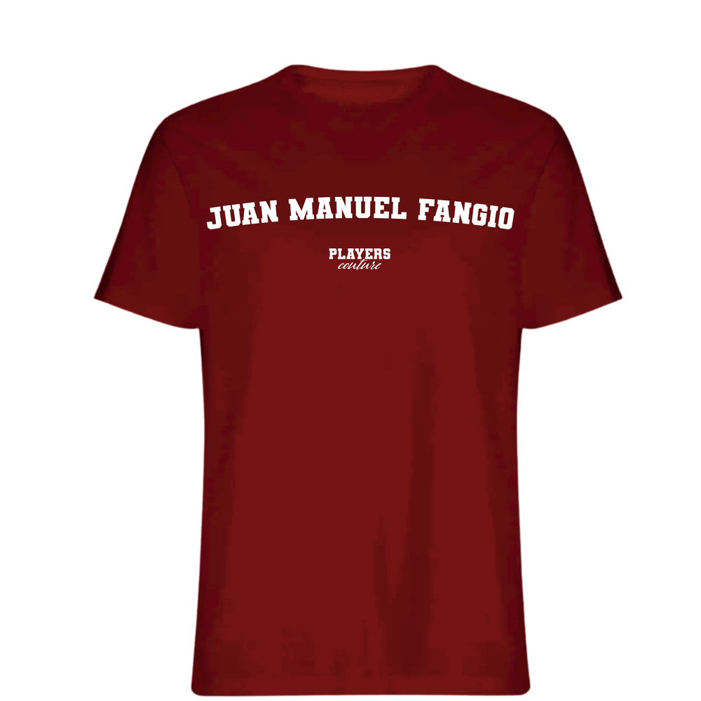 Juan Manuel Fangio Players Couture Men's T-Shirt Red