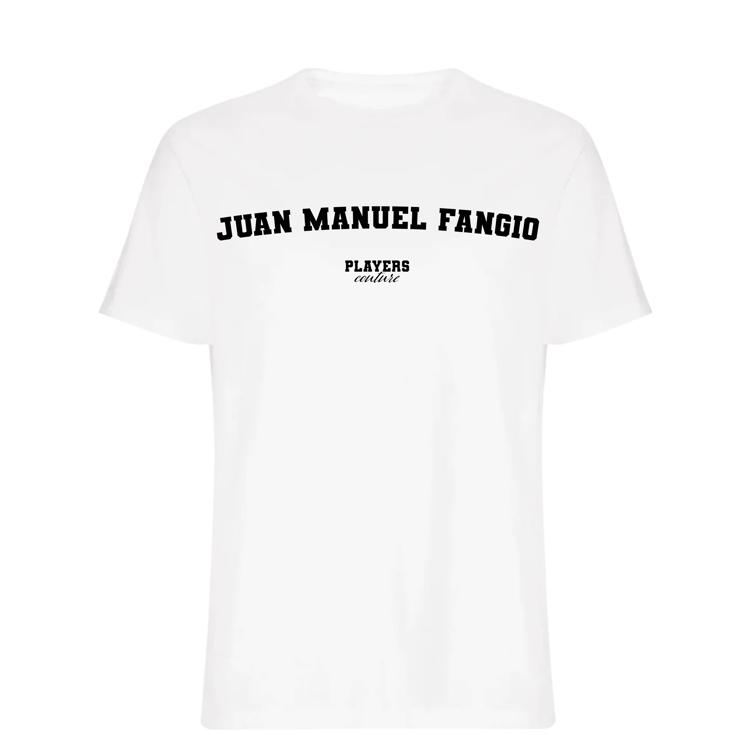 Juan Manuel Fangio Players Couture Men's T-Shirt White
