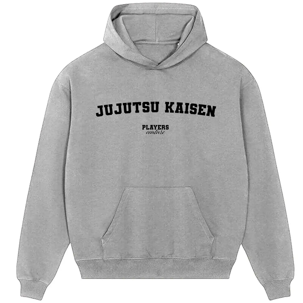 Jujutsu Kaisen Players Couture Men's Casual Hoodie - Gray / S | Anime, Comics, Hoodies, Men's, Name Collection