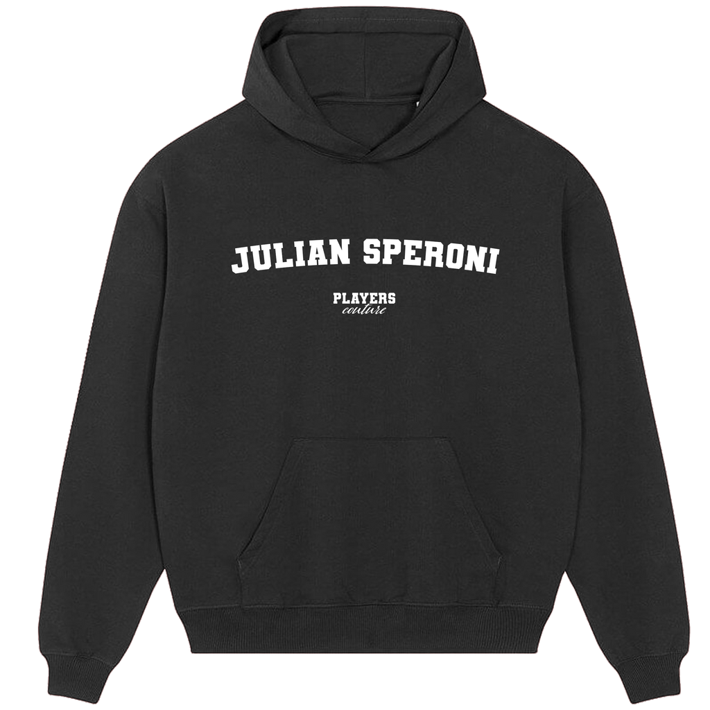Julian Speroni Players Couture Men's Casual Hoodie Black
