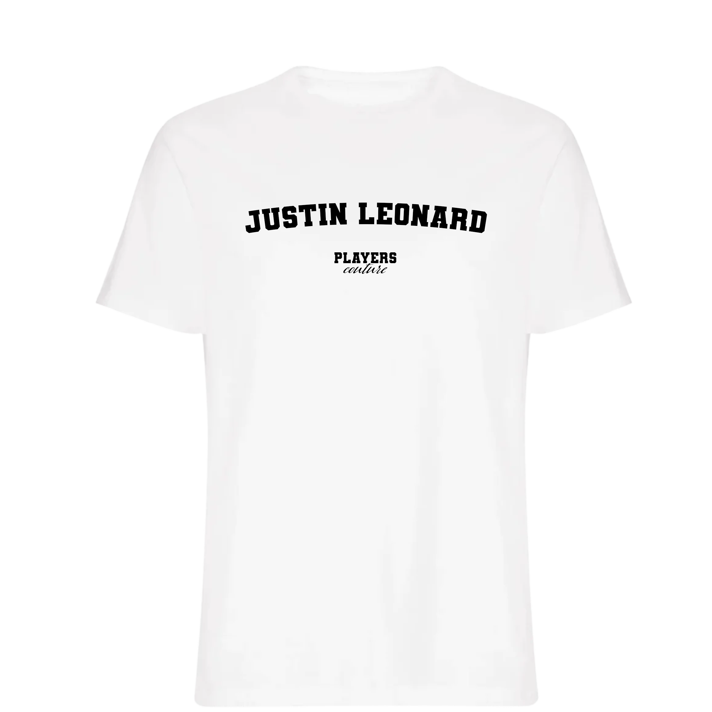 Justin Leonard Players Couture Men's T-Shirt White