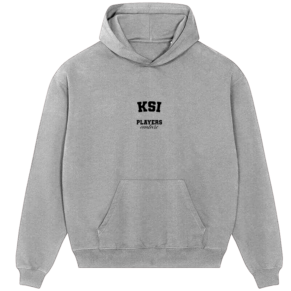 KSI Players Couture Men's Casual Hoodie Gray