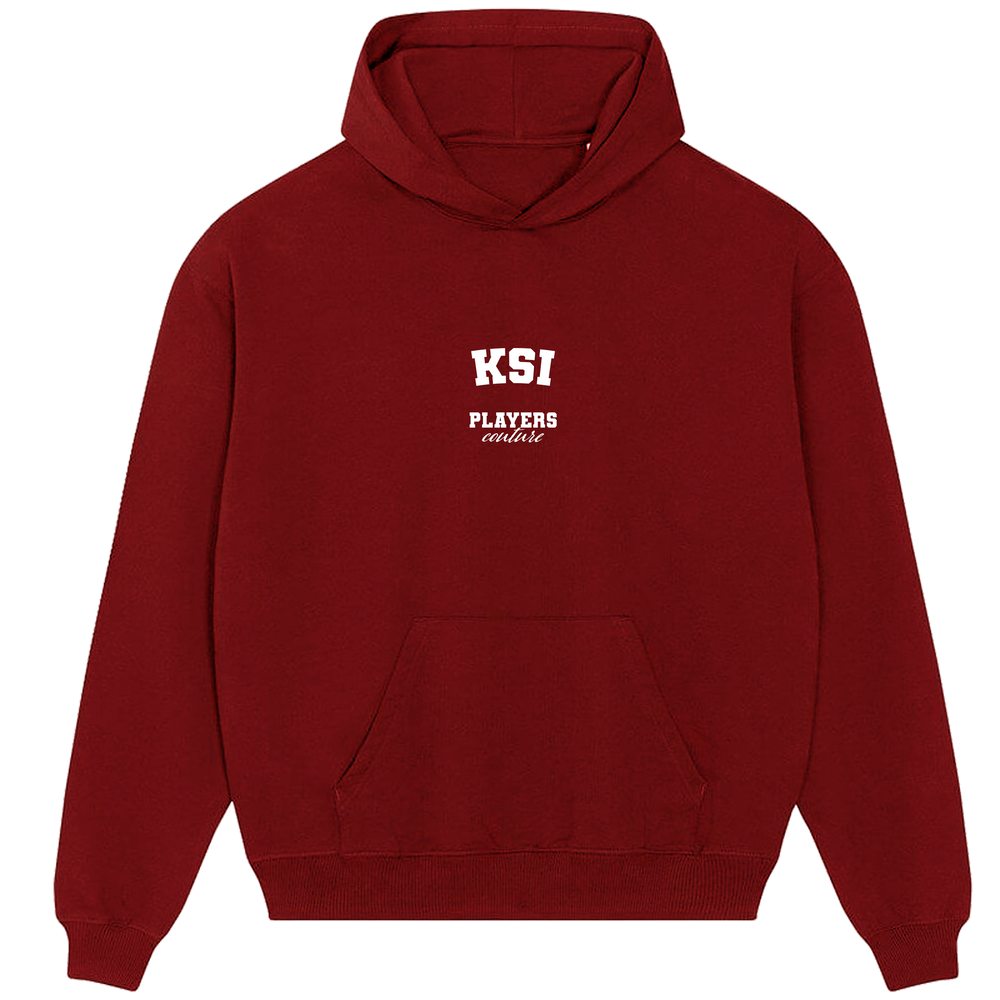 KSI Players Couture Men's Casual Hoodie Red