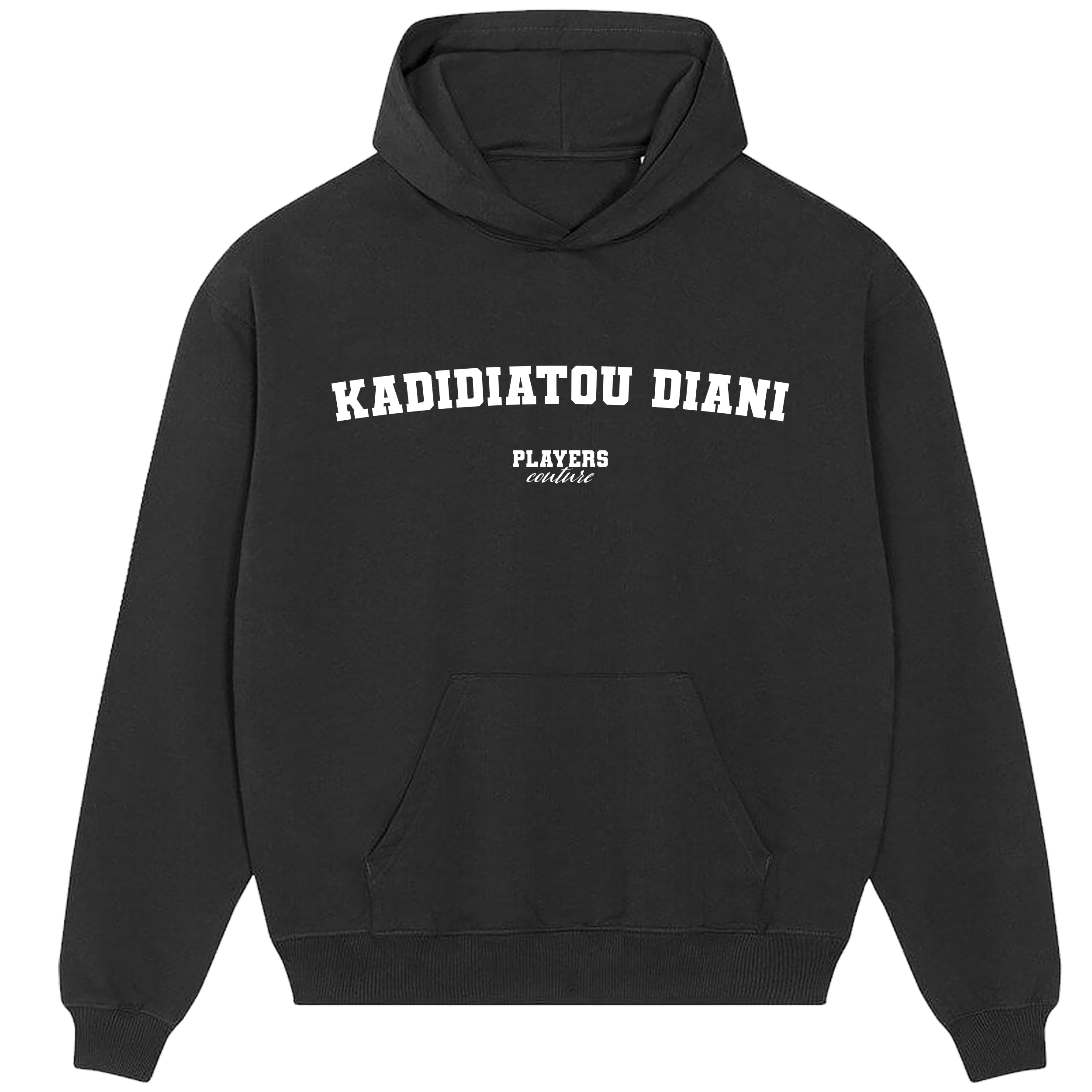 Kadidiatou Diani Players Couture Men's Casual Hoodie Black