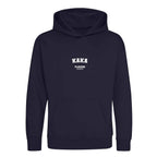 Kaka hoodie – navy kids' hoodie with white Kaka letters and Players Couture logo on the chest