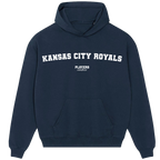 Kansas City Royals Players Couture Men's Casual Hoodie Navy