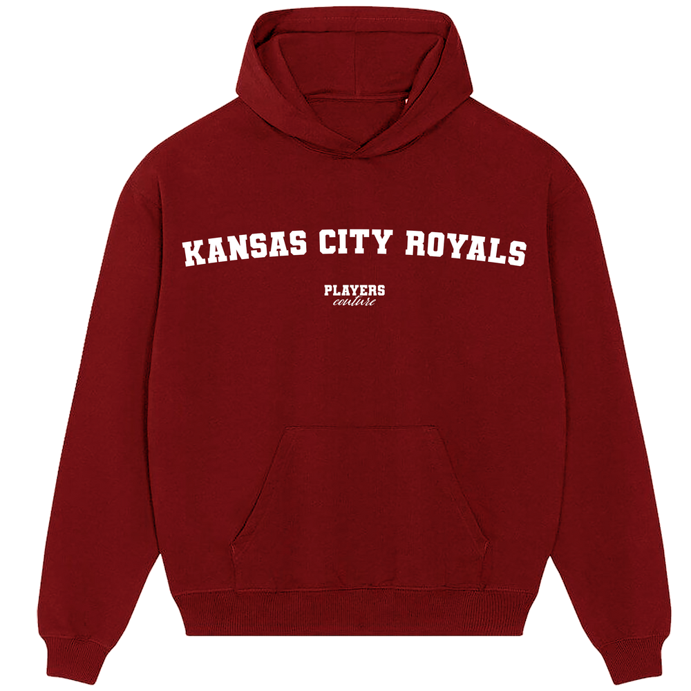 Kansas City Royals Players Couture Men's Casual Hoodie Red
