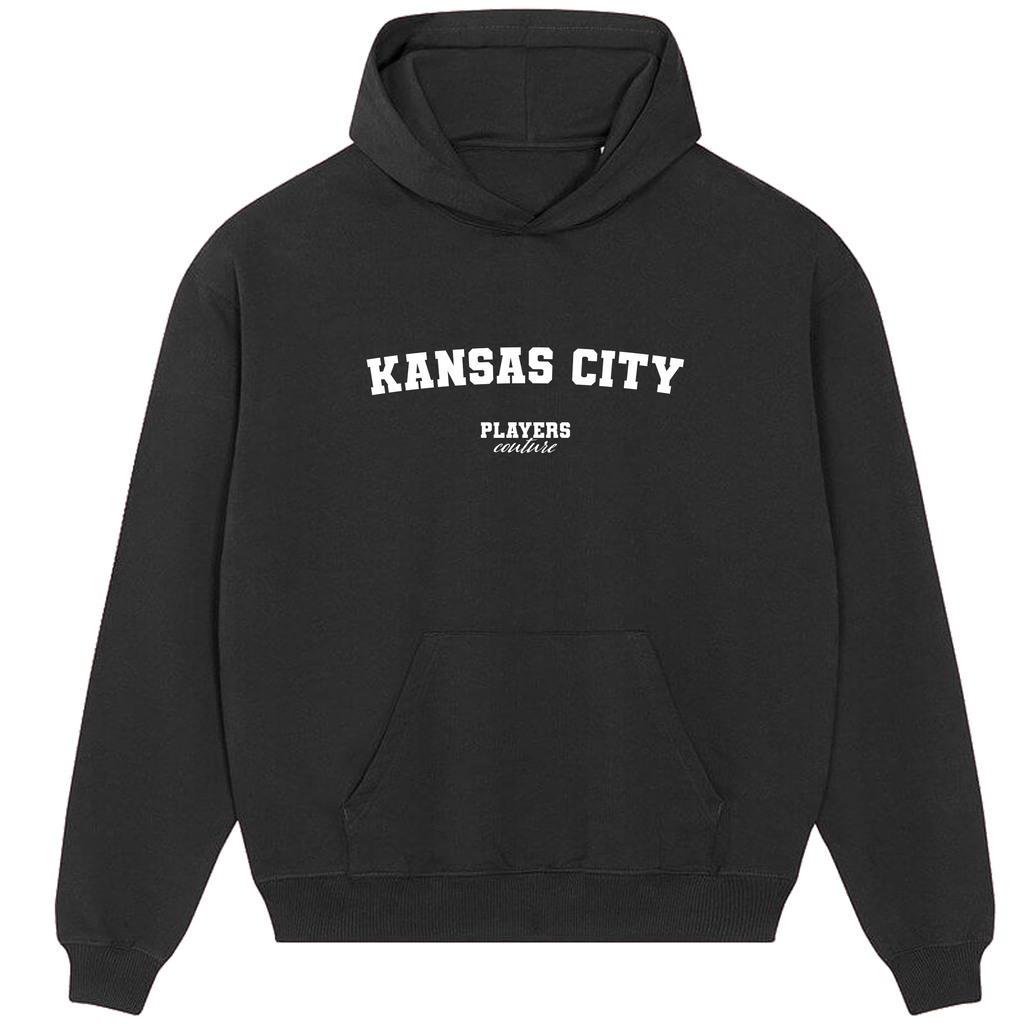 Kansas City Players Couture Men's Casual Hoodie Black