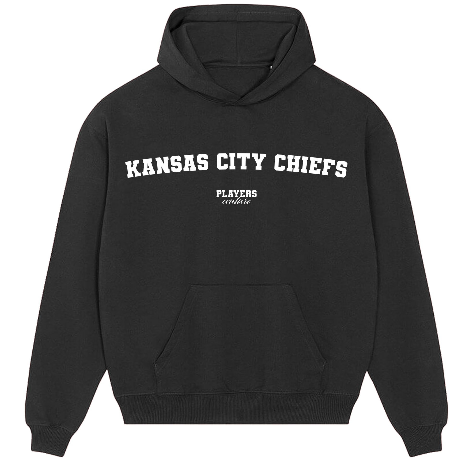 Kansas City Chiefs Players Couture Men's Casual Hoodie Black