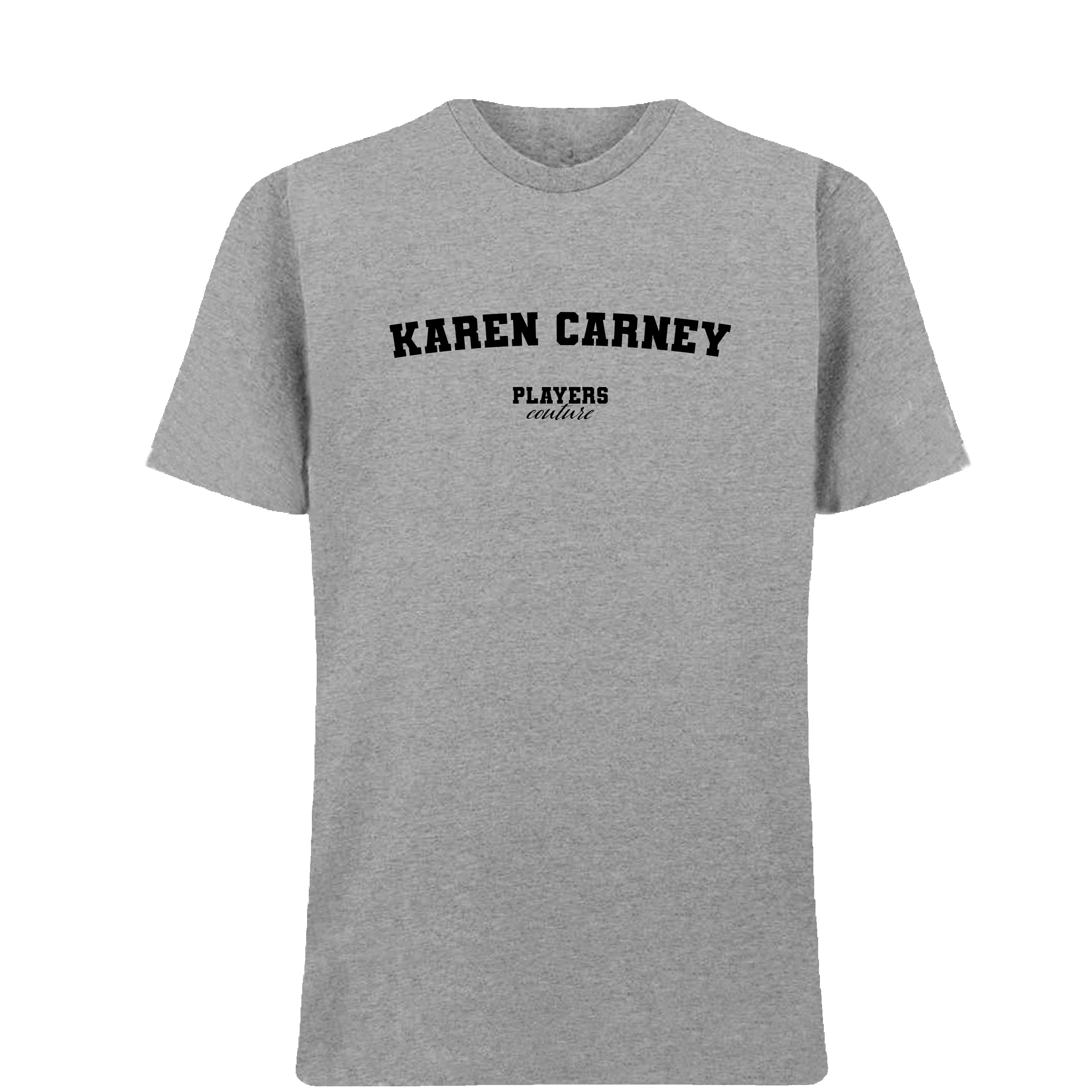 Karen Carney Players Couture Mens T-Shirt Gray