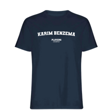 Karim Benzema Players Couture Mens T-Shirt Navy
