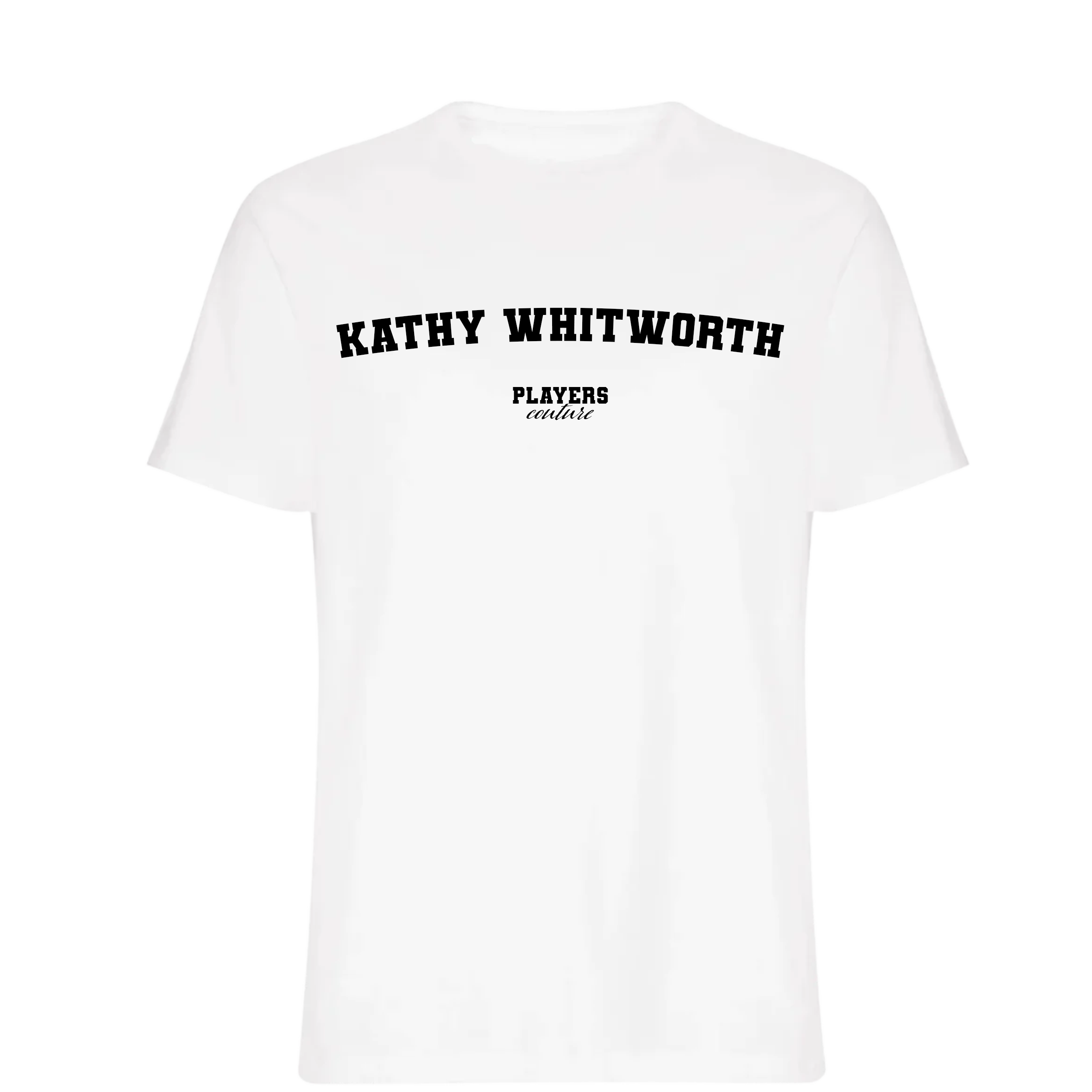Kathy Whitworth Players Couture Men's T-Shirt White
