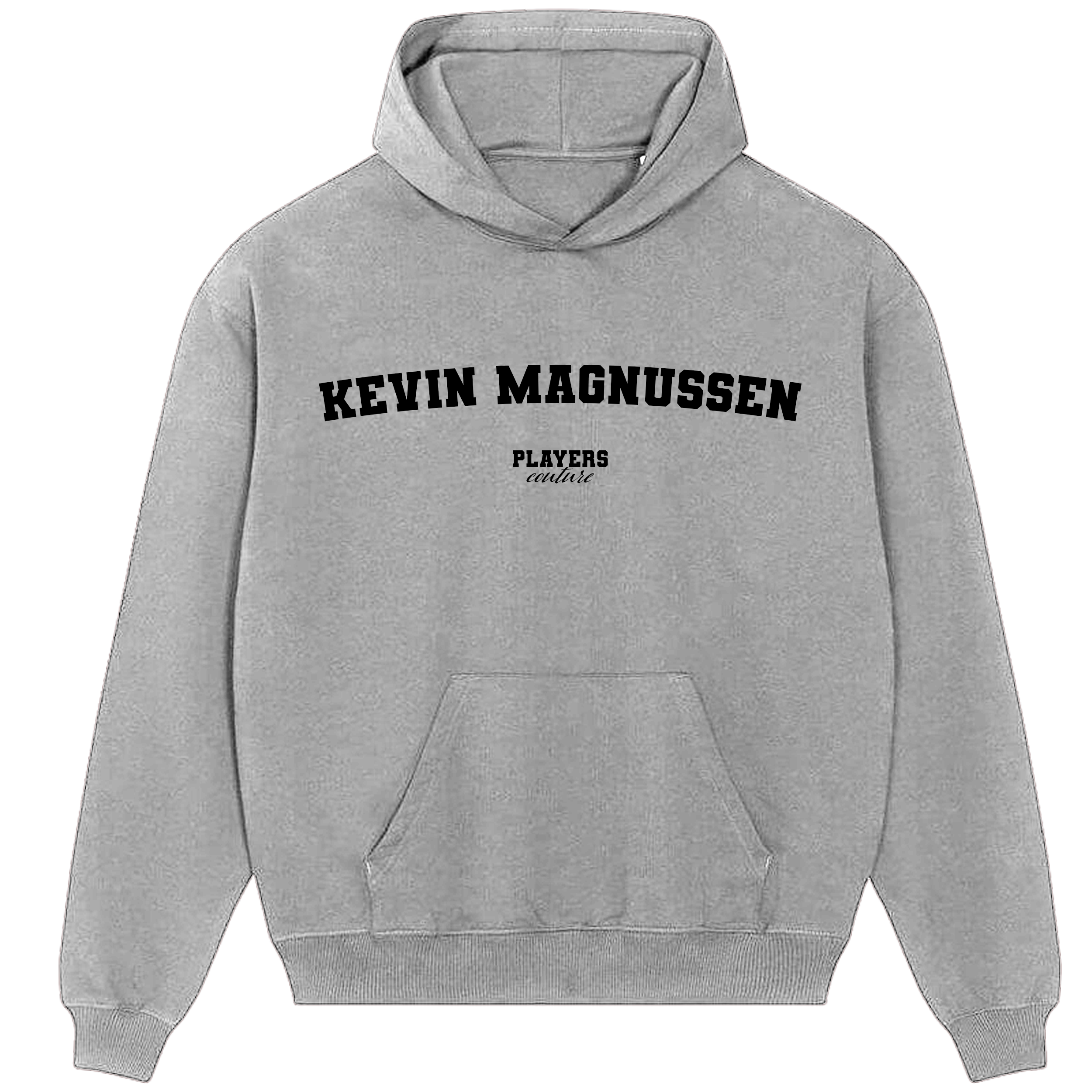 Kevin Magnussen Players Couture Men's Casual Hoodie Gray