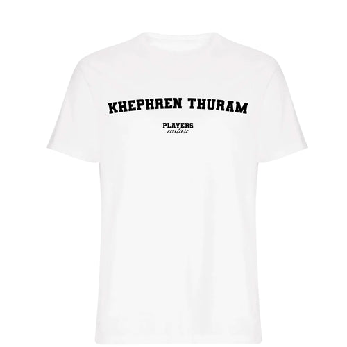 Khephren Thuram Men's T-Shirt - White