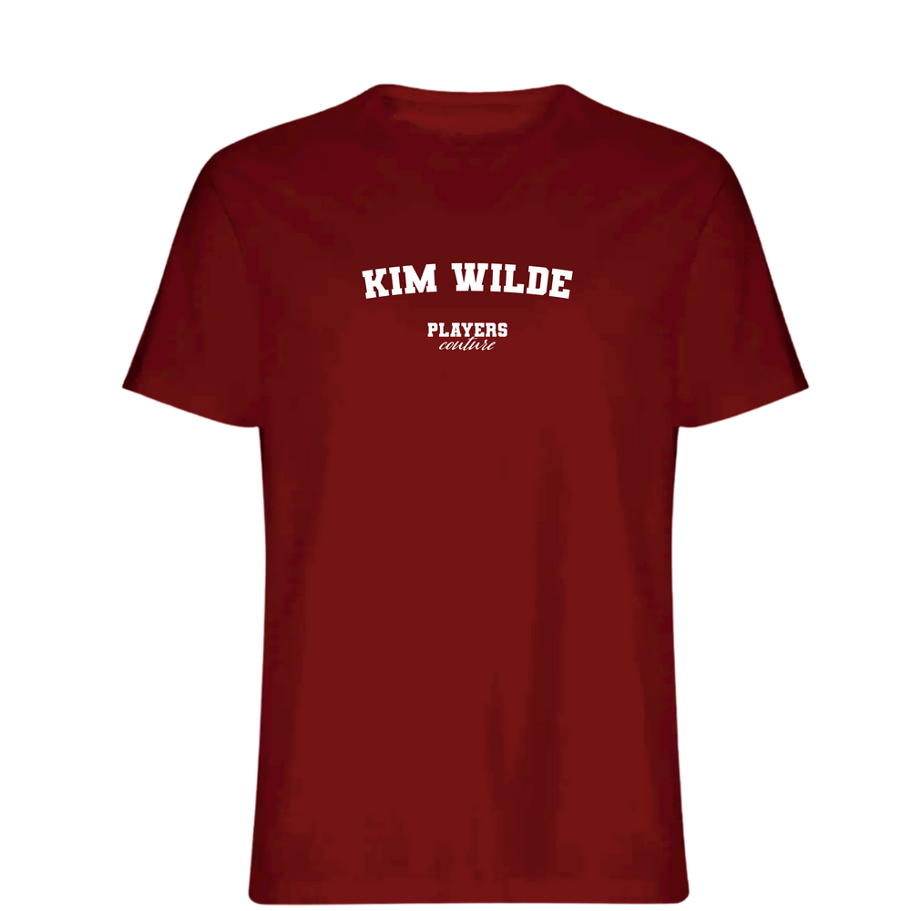Kim Wilde Players Couture Mens T-Shirt Red